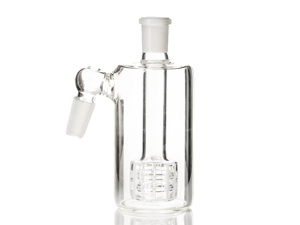 14mm 45° Matrix Perc Ash Catcher Fat Buddha Glass