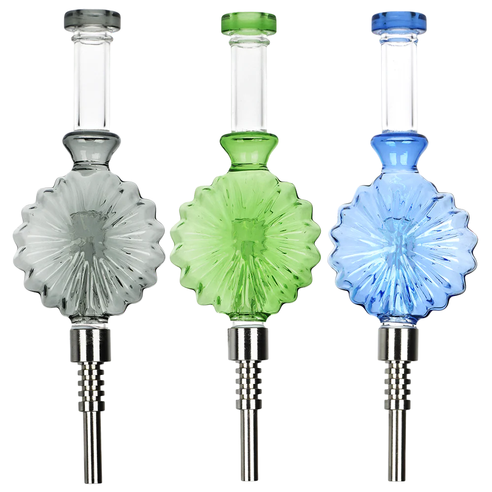 Pulsar Accessories Art Deco Round Dab Straw
