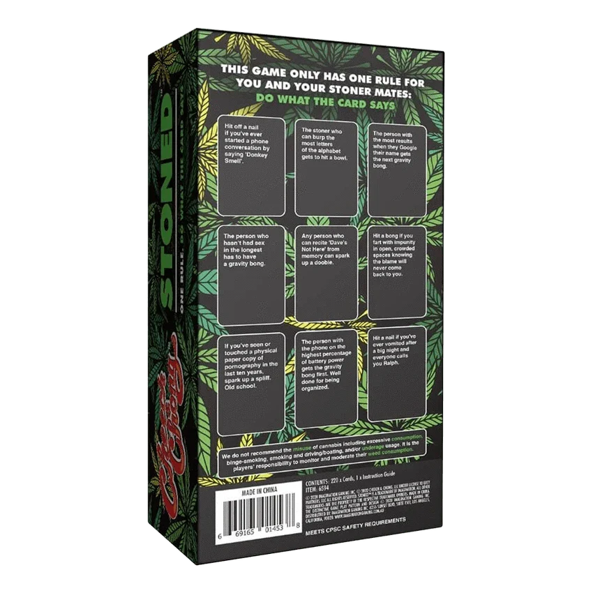 Cheech Accessories Cheech & Chong Stoned Card Game