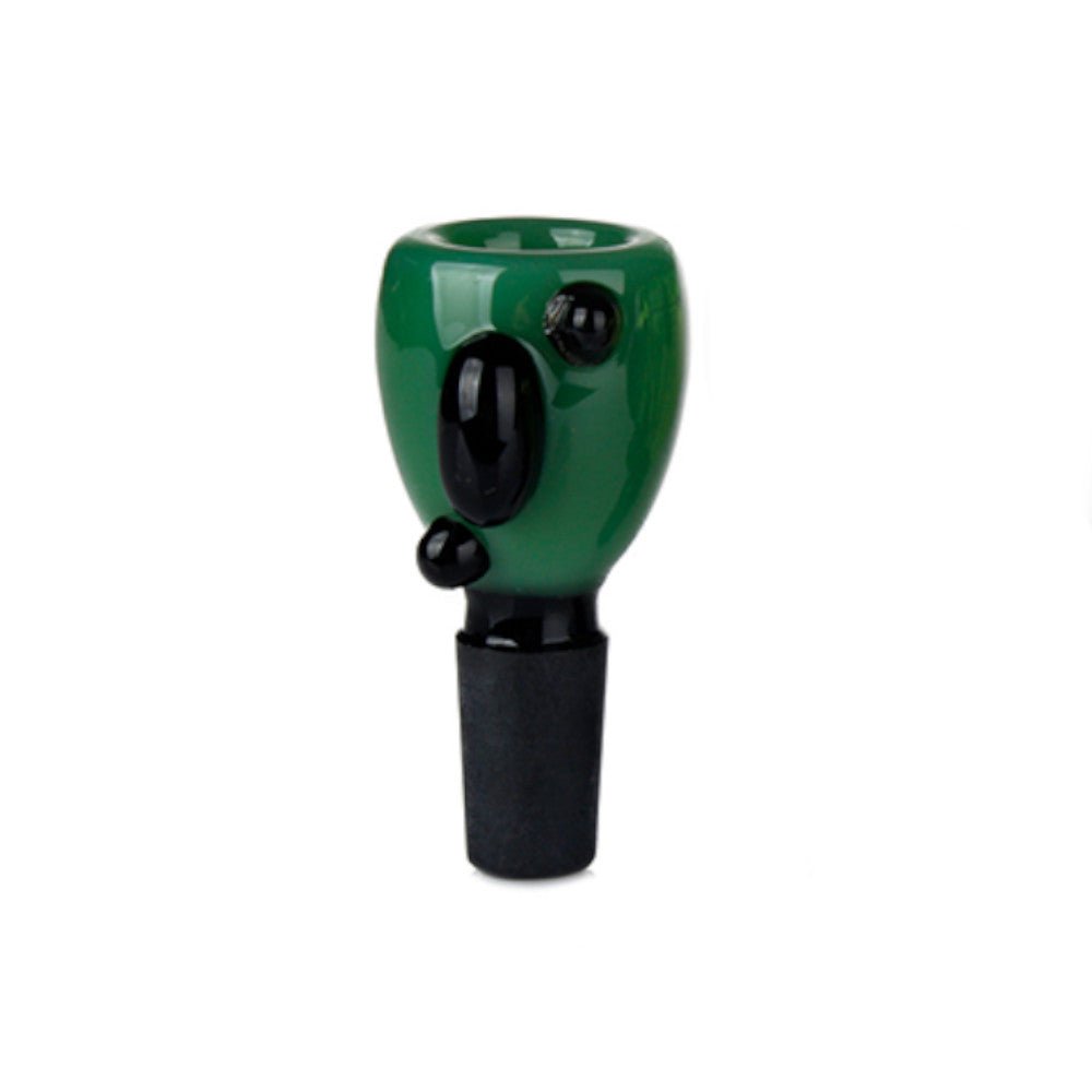 Fat Buddha Glass Accessories Dark Green 14mm Color Bong Bowl