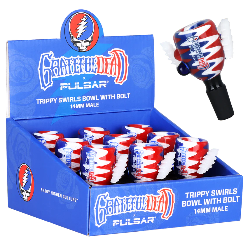 Pulsar Accessories Grateful Dead Trippy Swirls Bowl