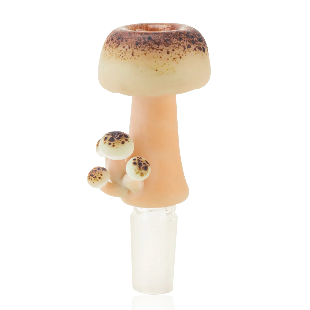Empire Glassworks Accessories Mushroom Glow in the Dark Bowl