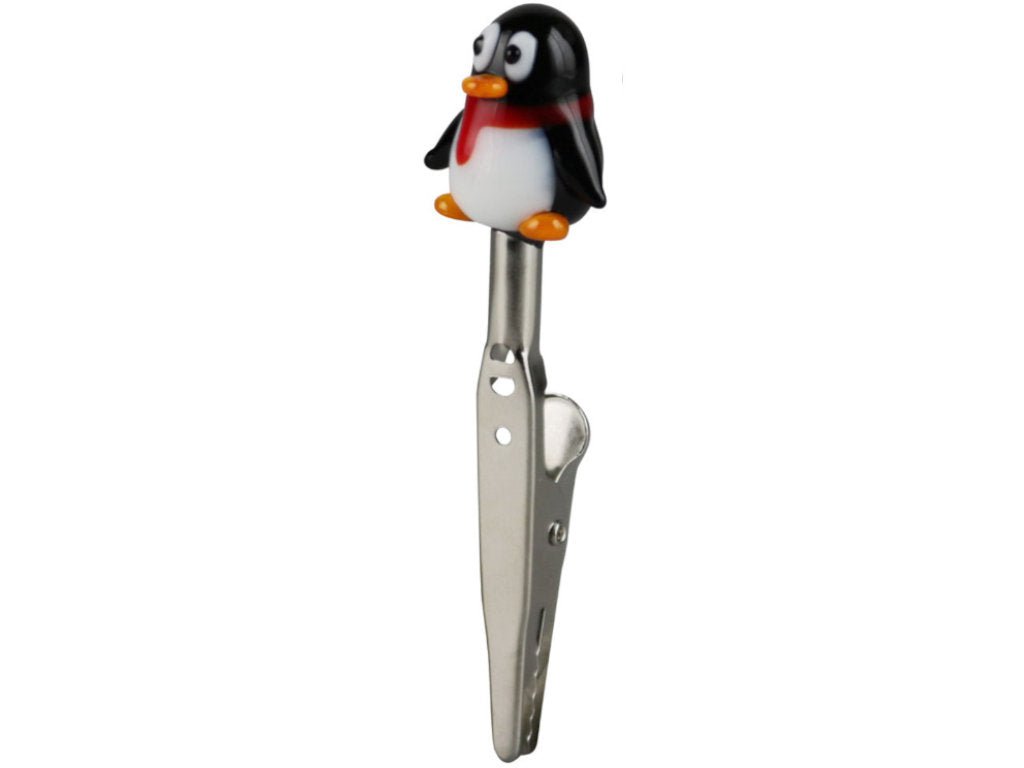 Fat Buddha Glass Accessories Penguin Roach Clip