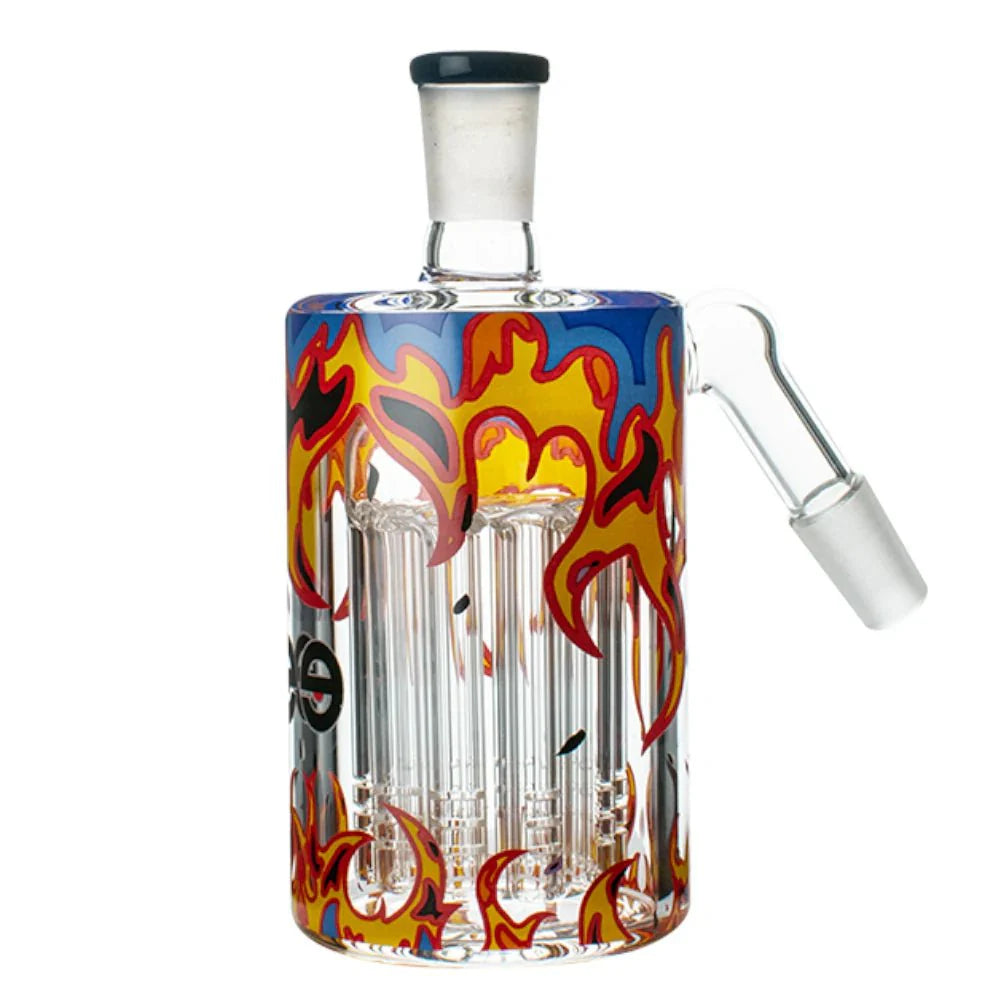 Cheech Glass Accessories Red Wild Flame Ash Catcher