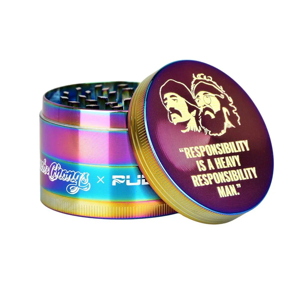 Pulsar Accessories Responsibility Cheech & Chong Rainbow Grinder