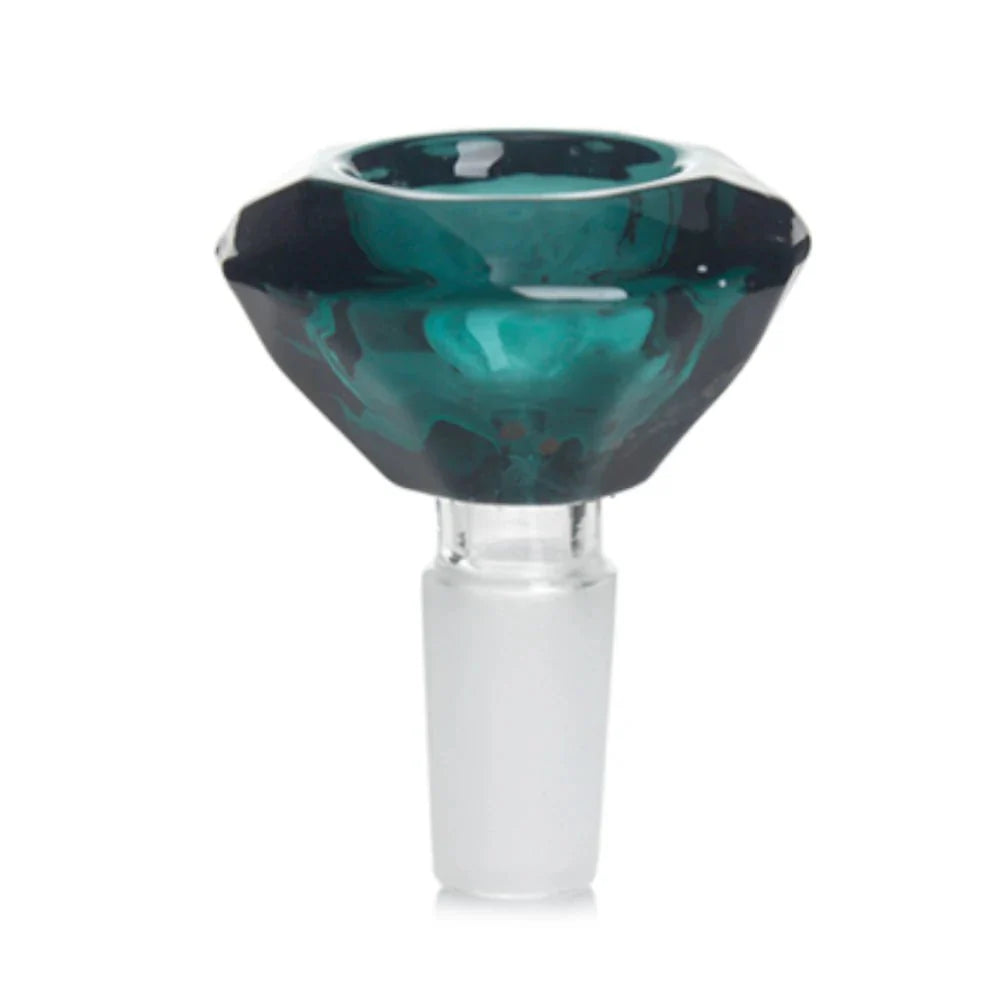 Fat Buddha Glass Accessories Teal Diamond Bong Bowl