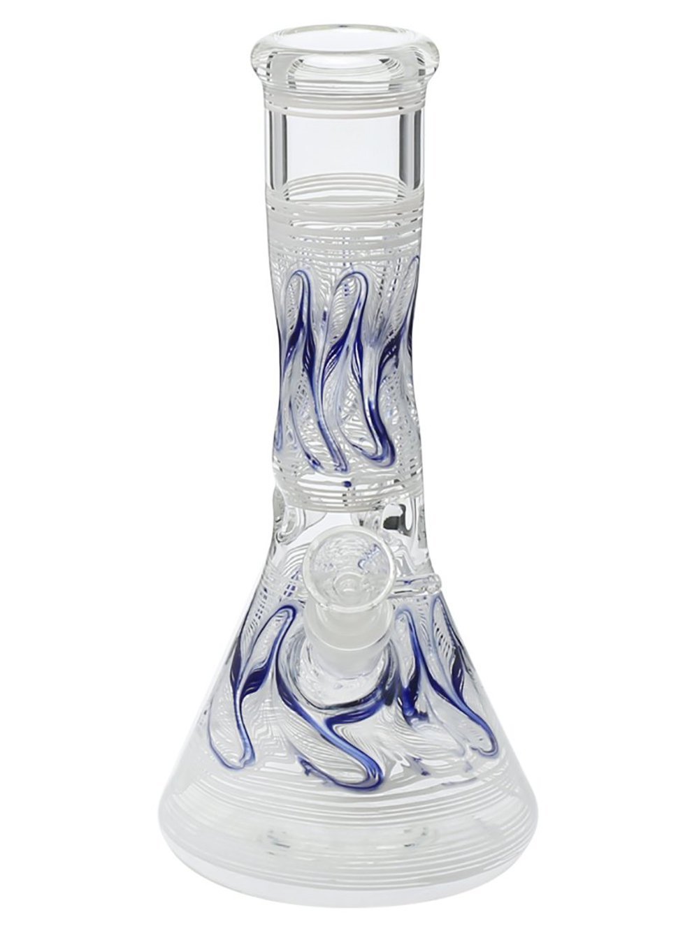 Full Rake Bong Biohazard Fat Buddha Glass