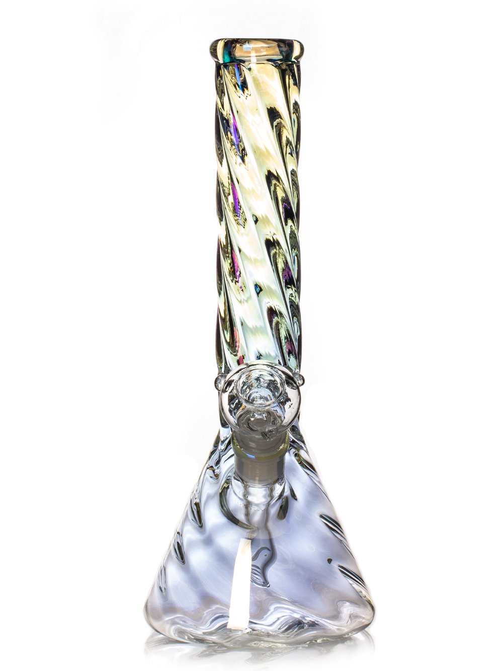 12" Electro Twist Beaker Bong