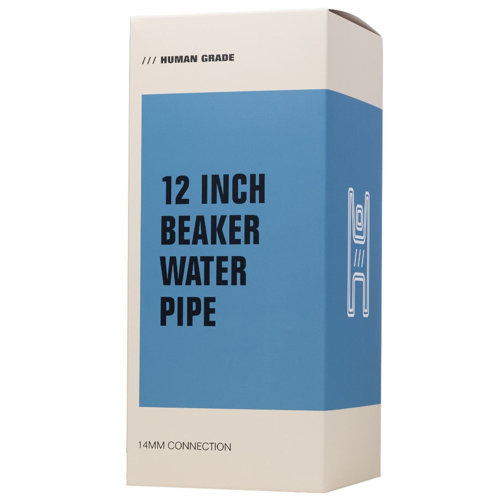 Human Grade Bong 12in Beaker Bong