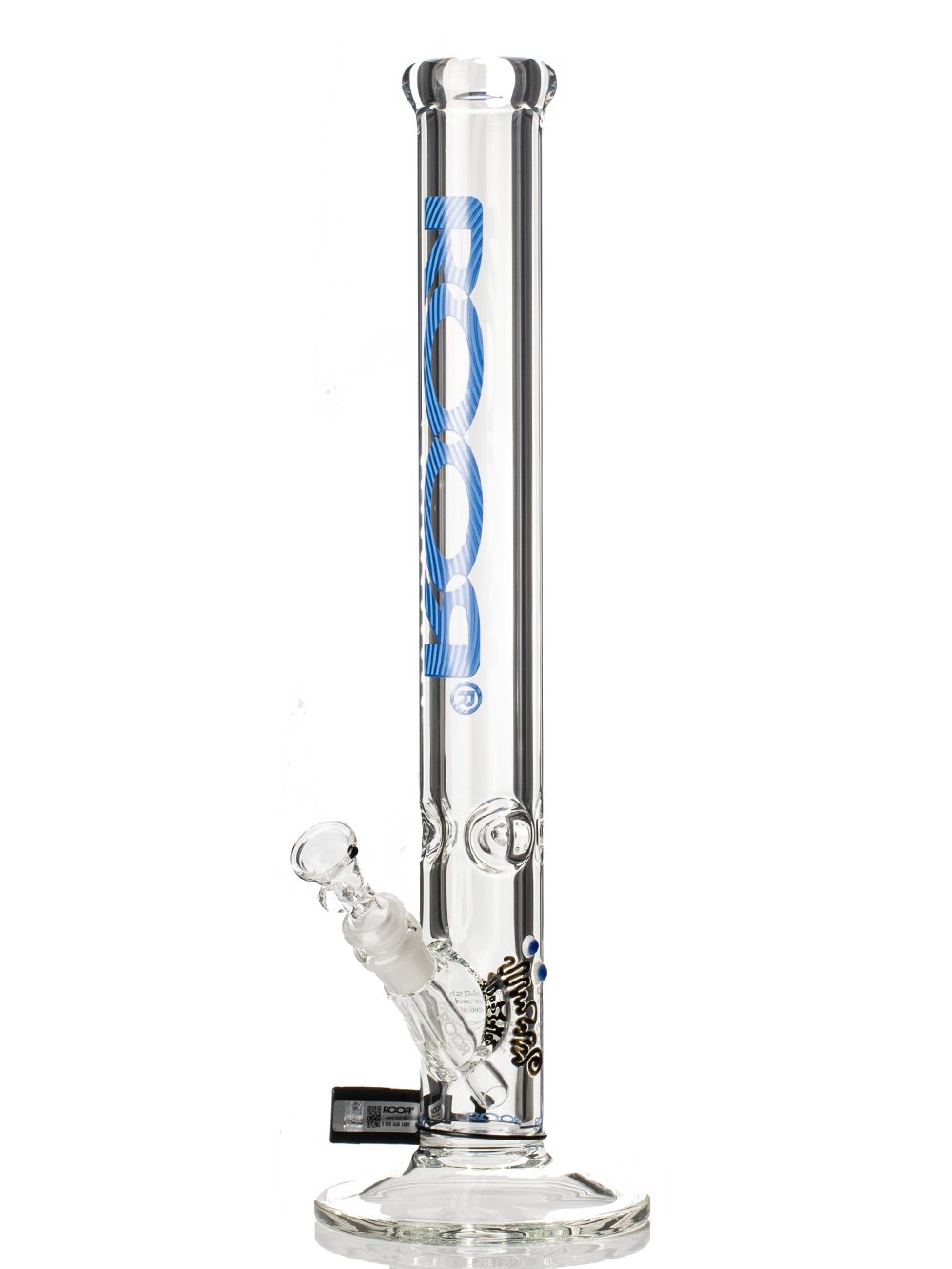 18 inch 9mm Straight Tube Bong Fat Buddha Glass