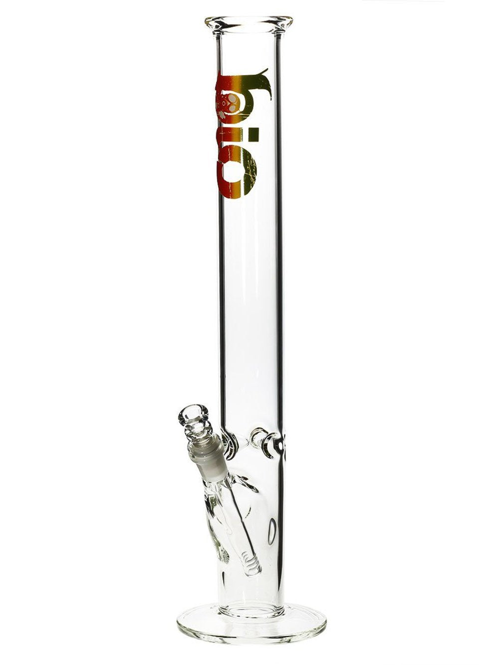 Bio Straight Bong Biohazard Fat Buddha Glass