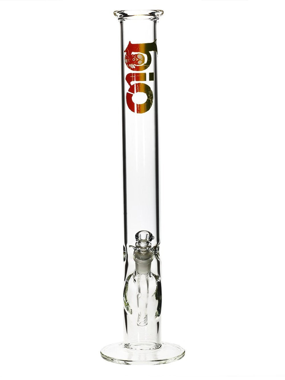 Bio Straight Bong Biohazard Fat Buddha Glass