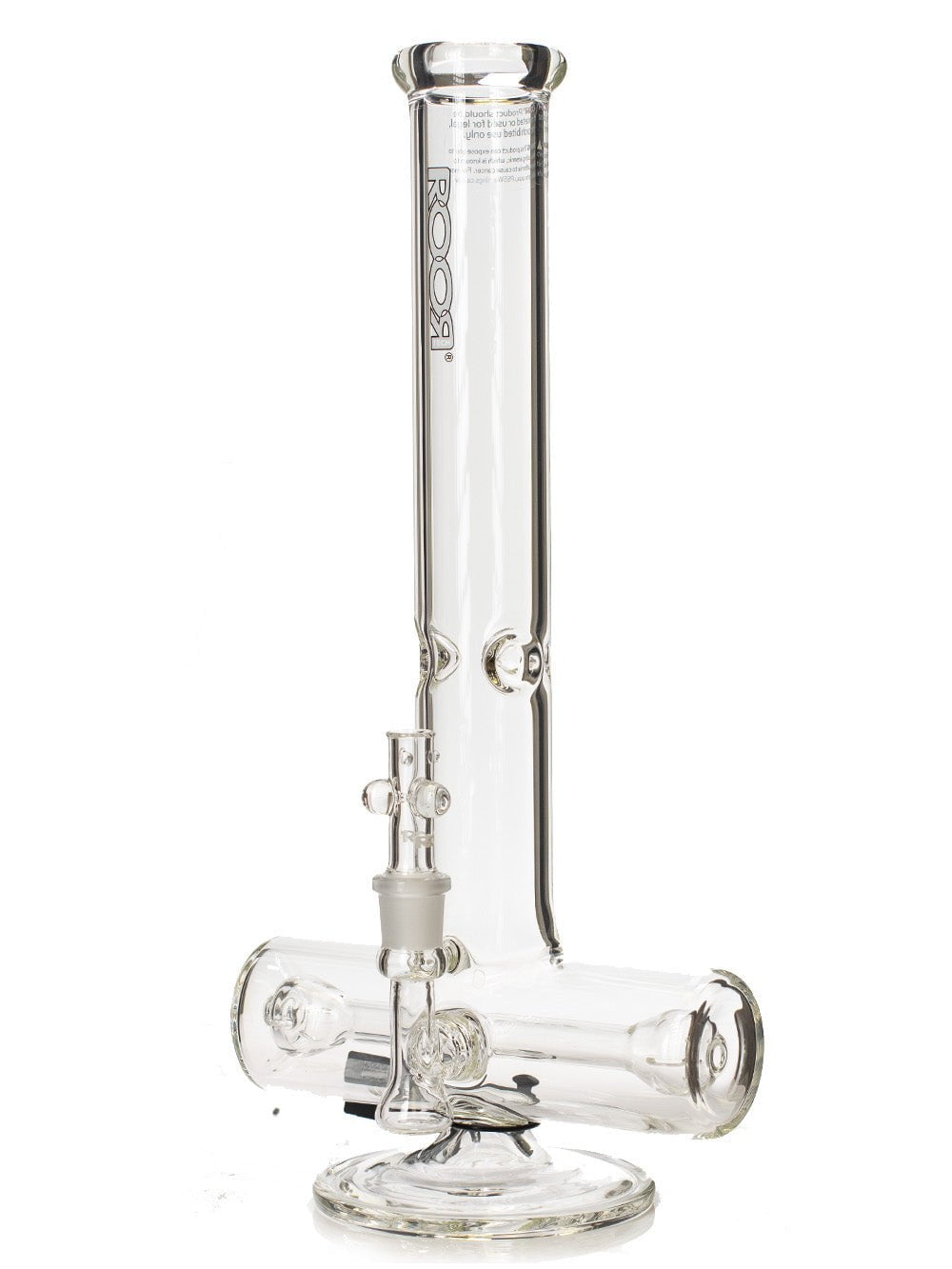 ROOR Bong 18” INLINE CLEAR BONG