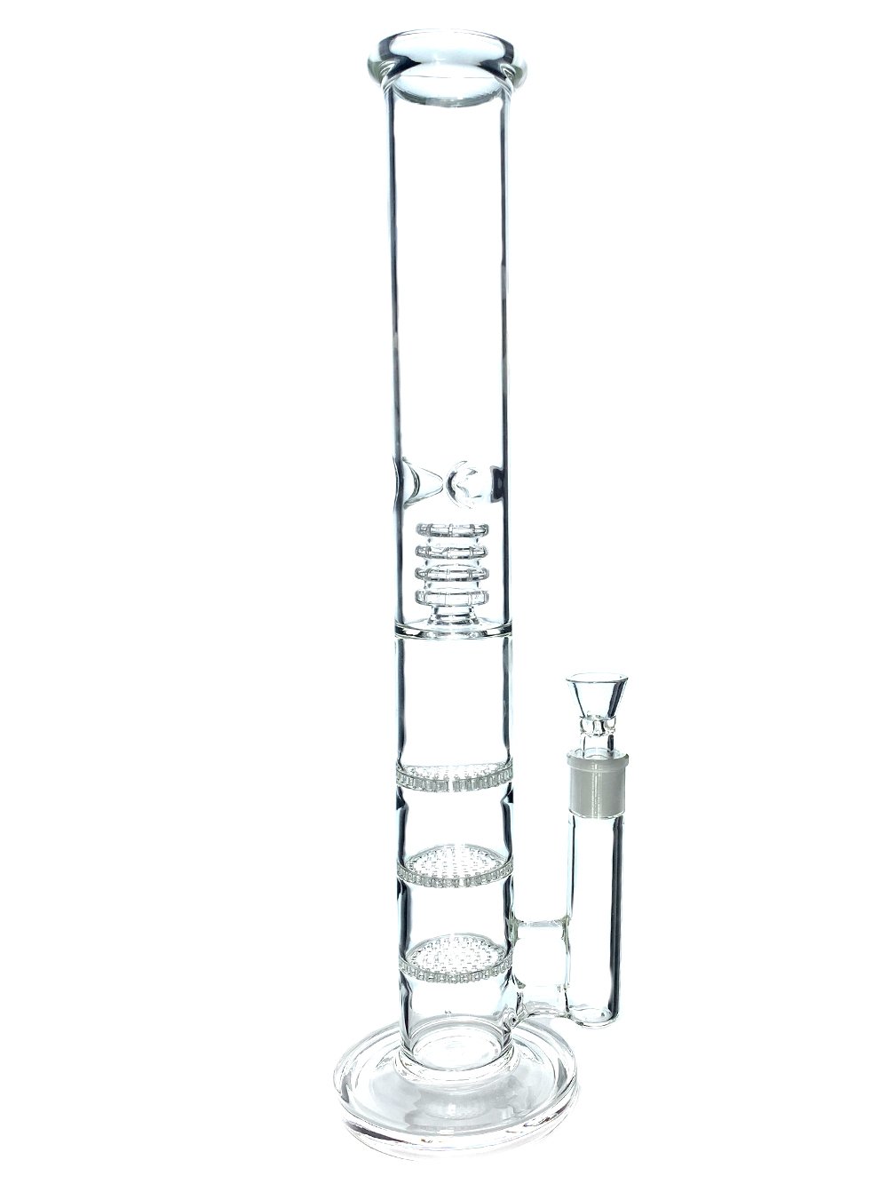 Fat Buddha Glass 18" Quadruple Percolator Bong