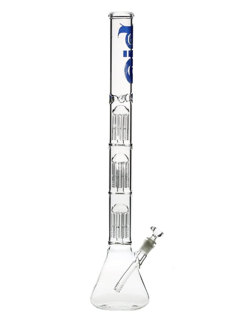 Bio Triple Tree Beaker Bong Fat Buddha Glass