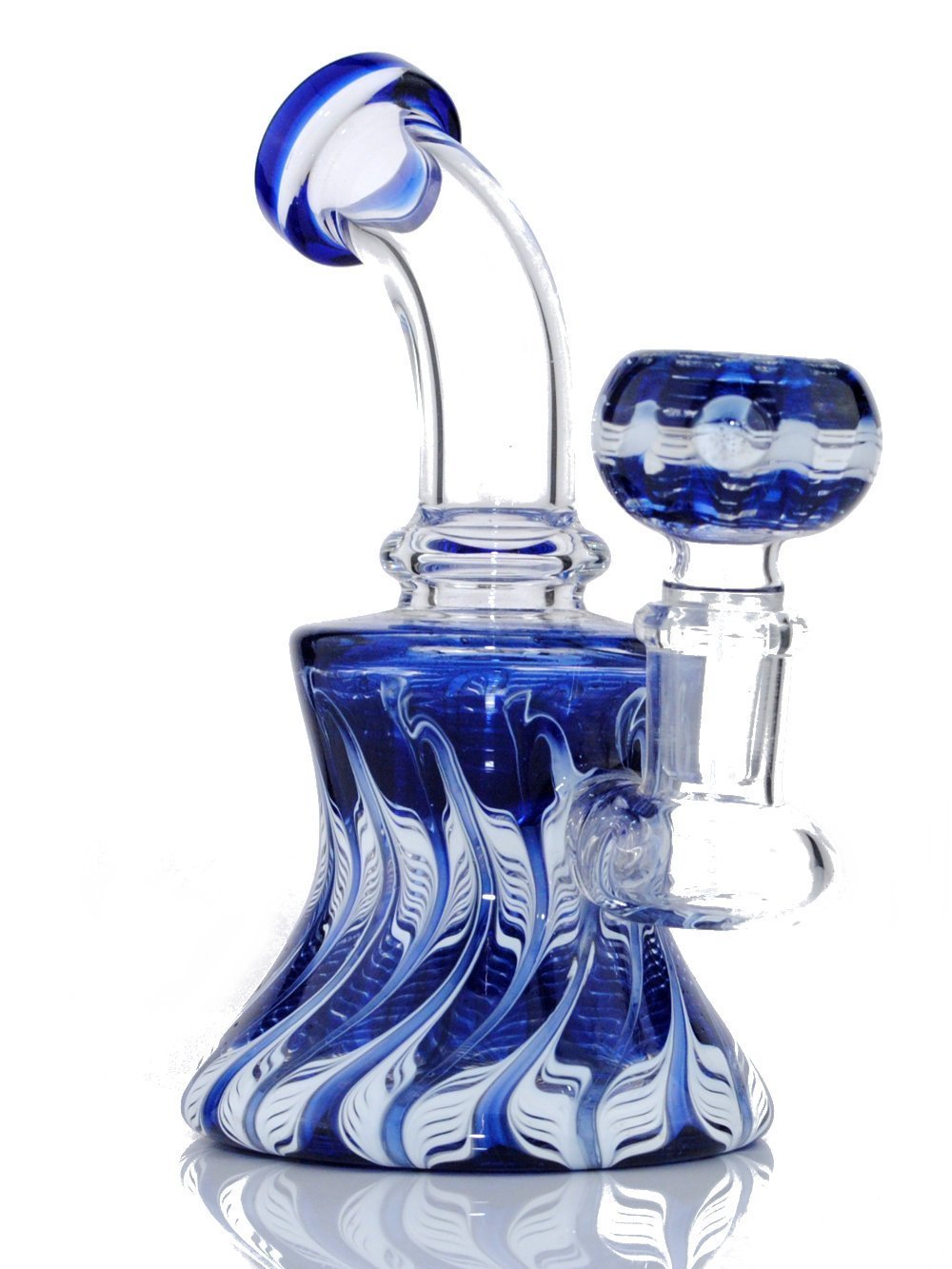 Wrap Rake Bong Fat Buddha Glass