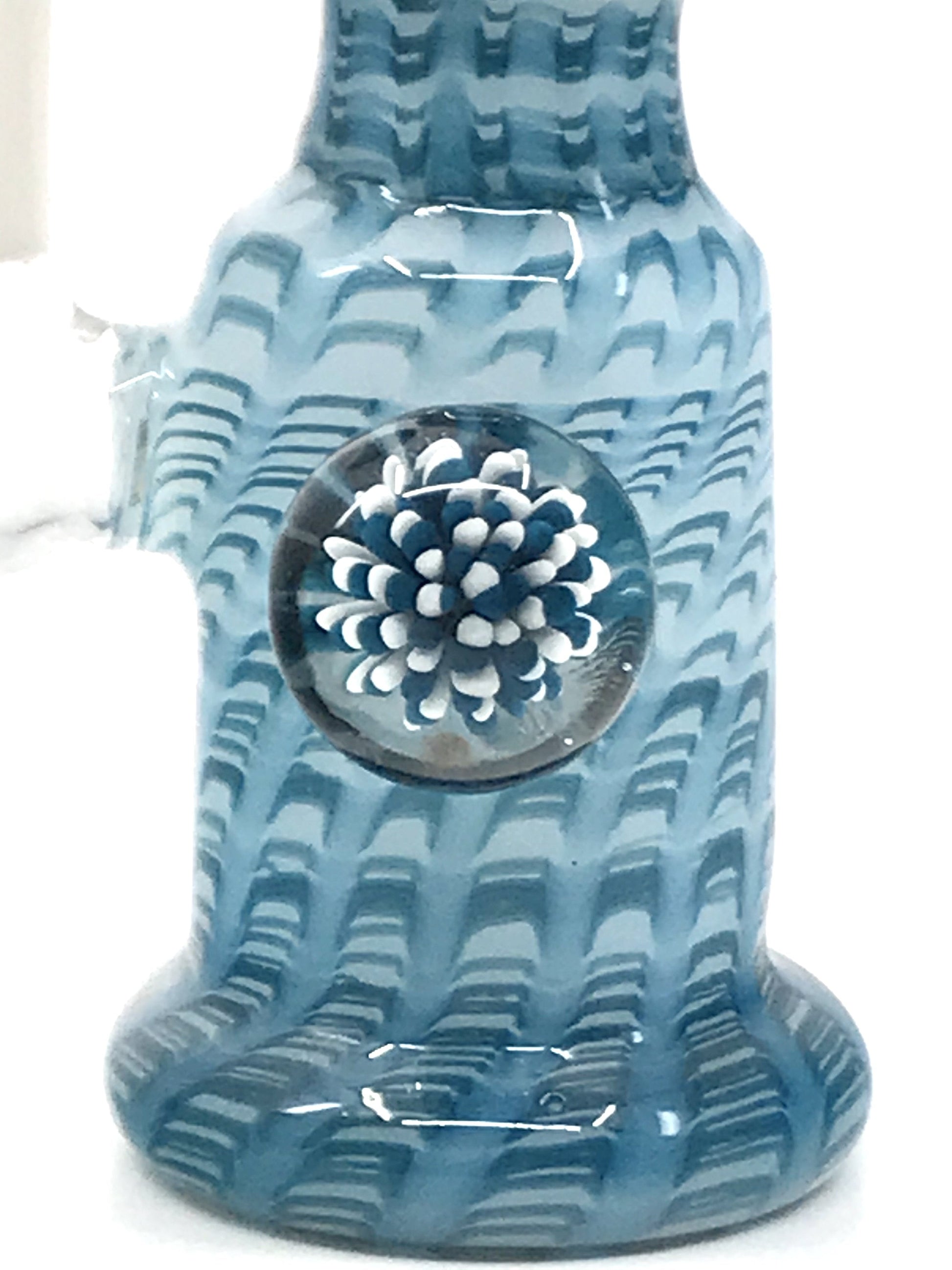 Wrap Rake Marble Bong Fat Buddha Glass