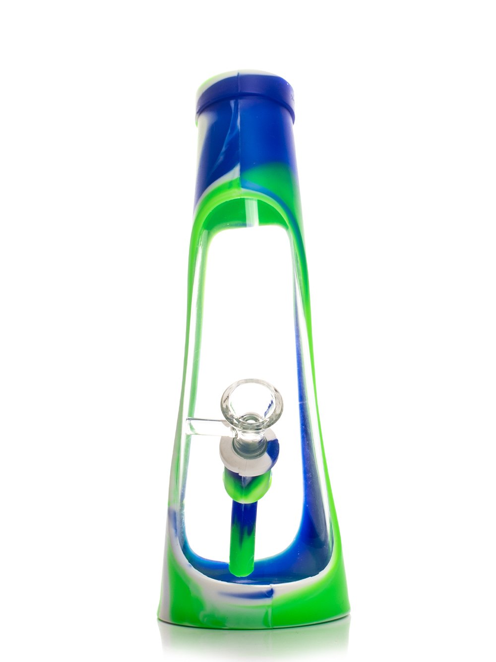 Silicon Hybrid Bong Fat Buddha Glass