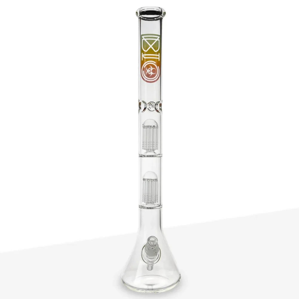 Biohazard Bong BIO Double Tree Beaker Bong