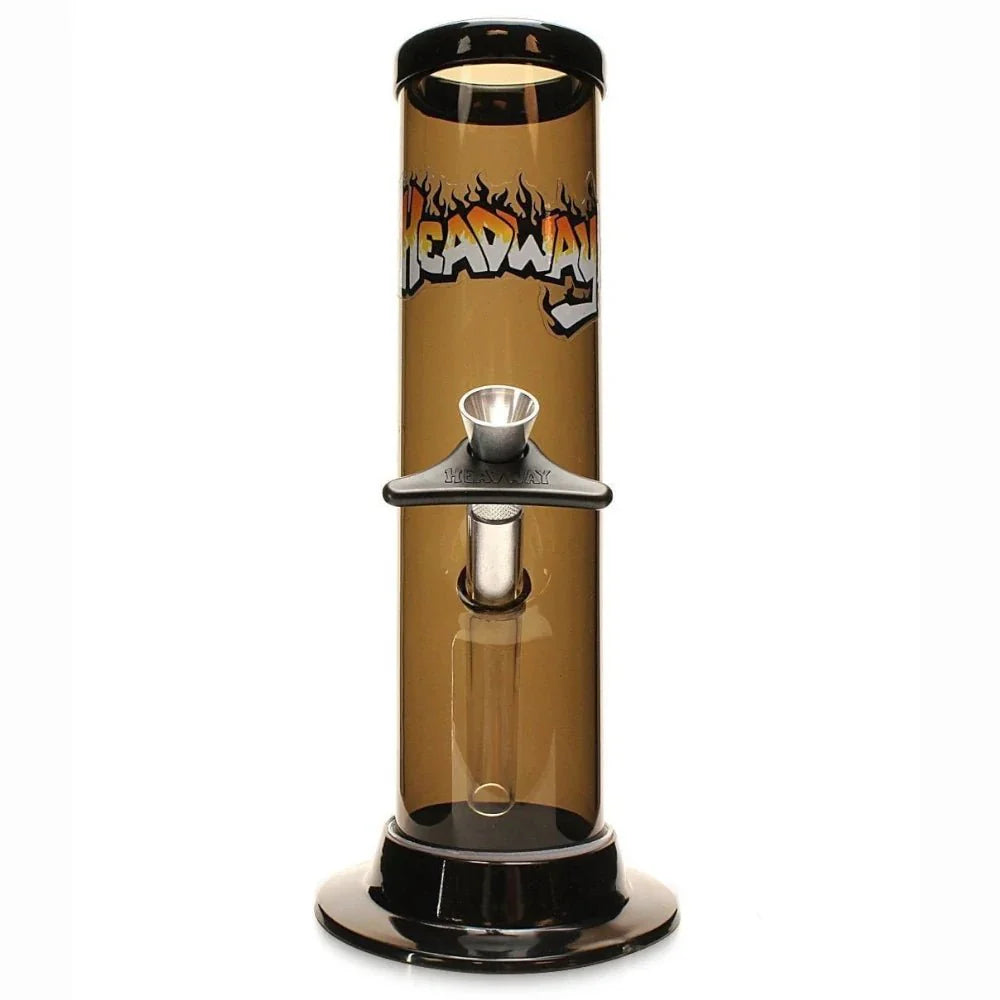 Fat Buddha Glass Bong Black 6 Inch Plastic Straight Bong