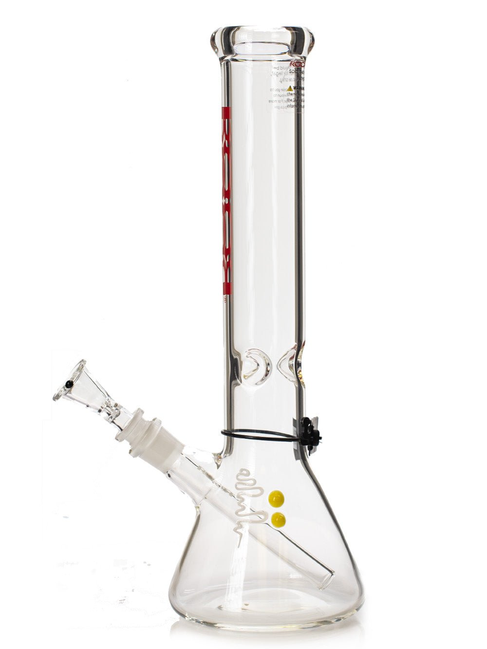 ROOR Bong CLASSIC BEAKER 5MM RED