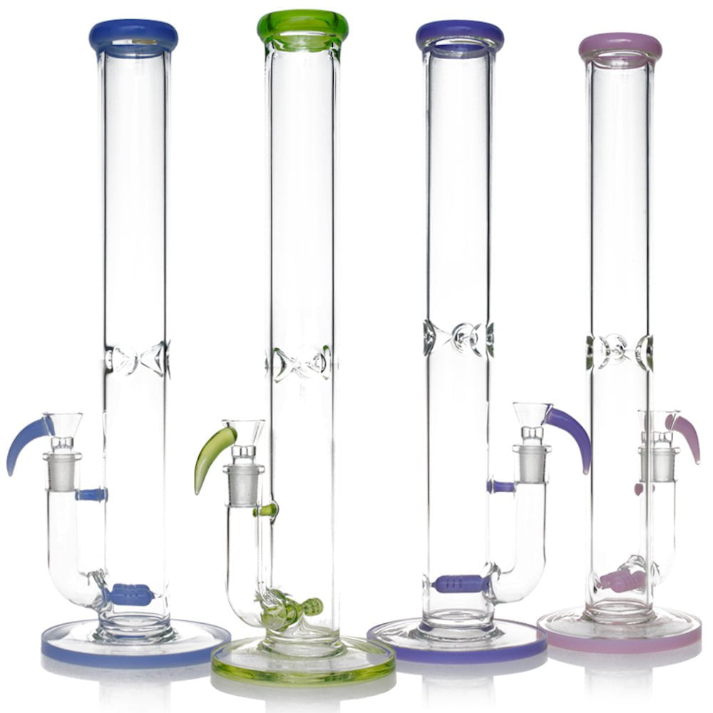 Fat Buddha Glass Bong Classy Straight Tube