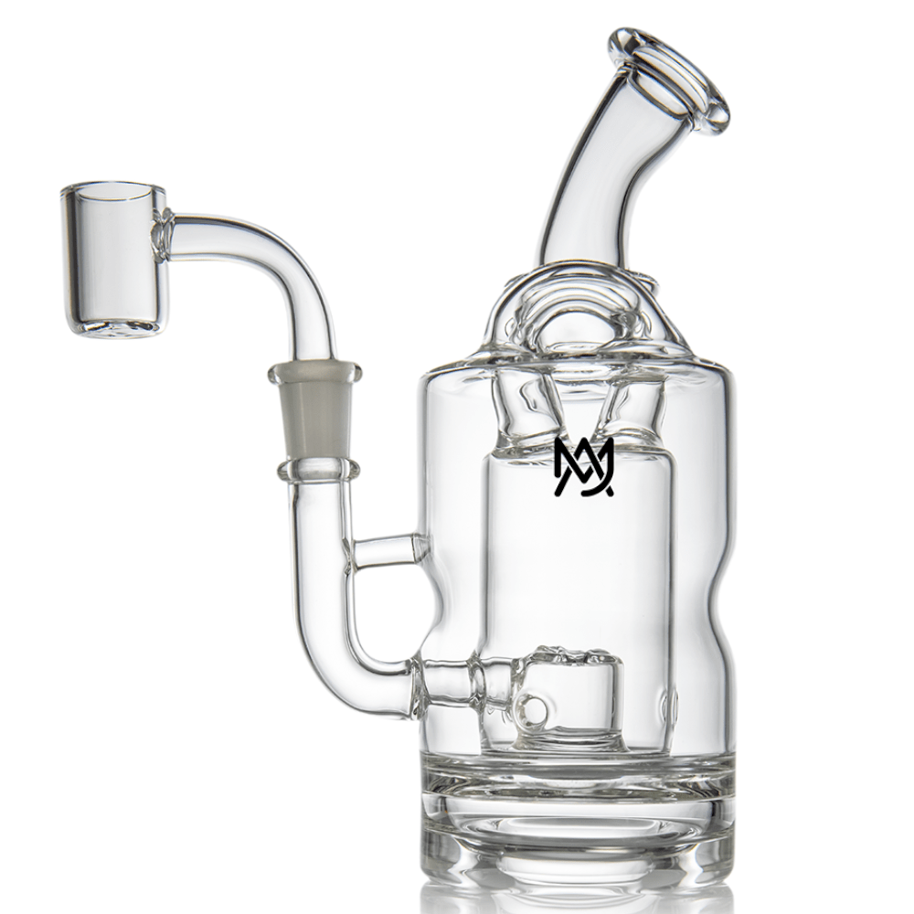 MJ Arsenal Bong Clear Turbine Mini Dab Rig Kit