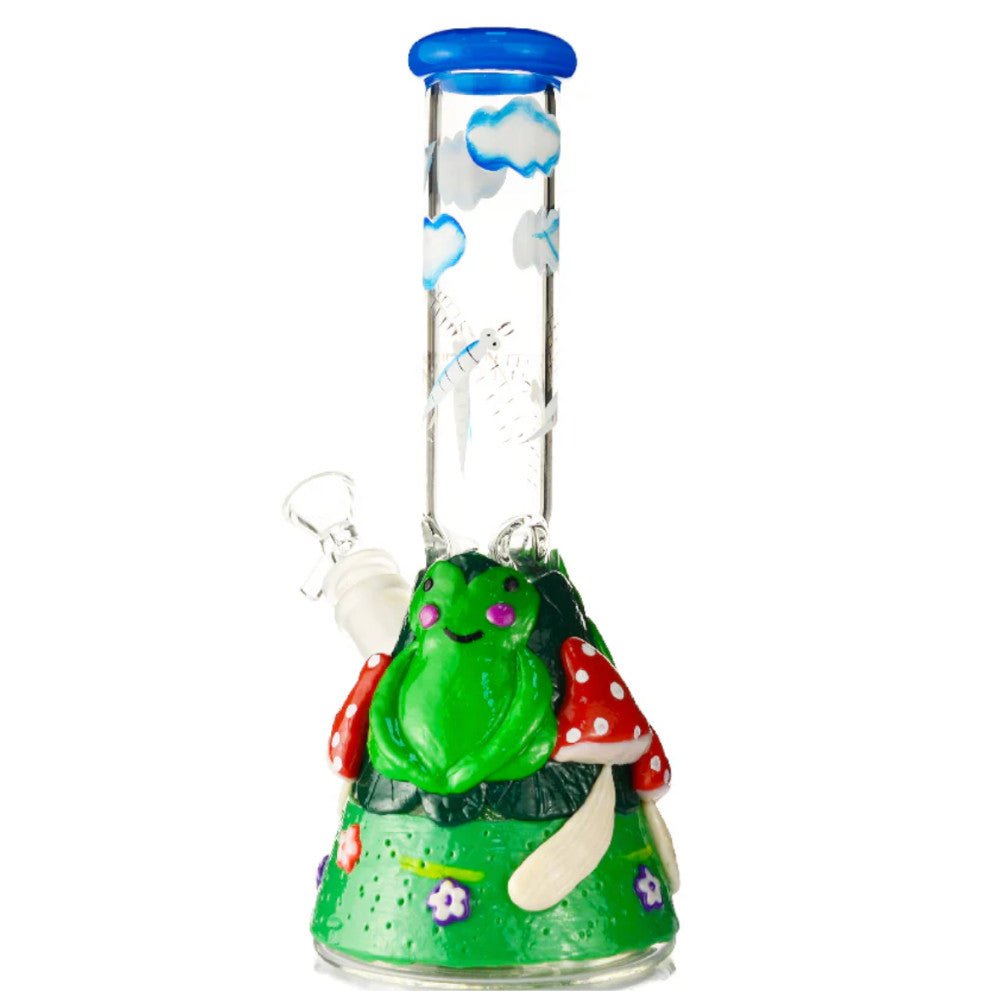 Fat Buddha Glass Bong Cute Frog Bong