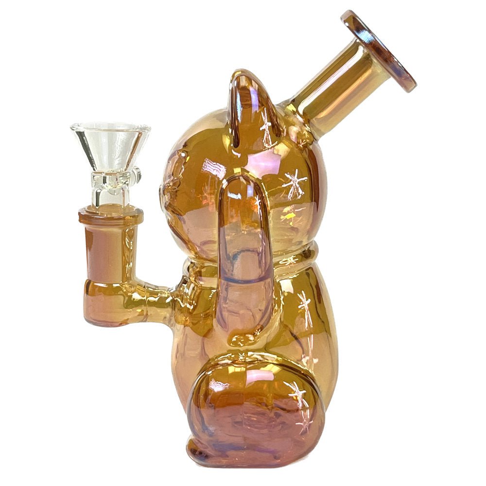 Fat Buddha Glass Bong Fortune Cat Bong