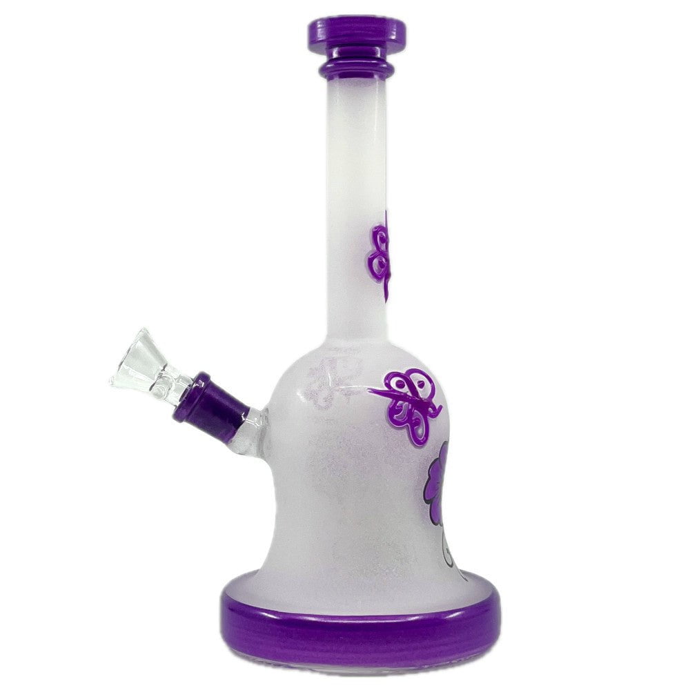 Fat Buddha Glass Bong Frosted Flower Water Pipe