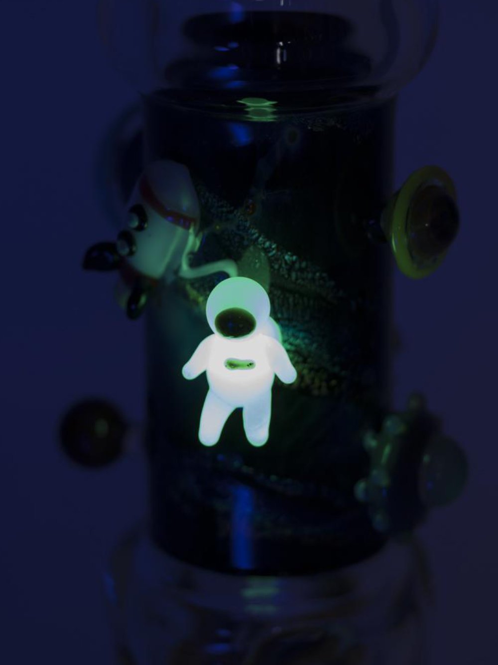 Galactic Beaker Bong Fat Buddha Glass