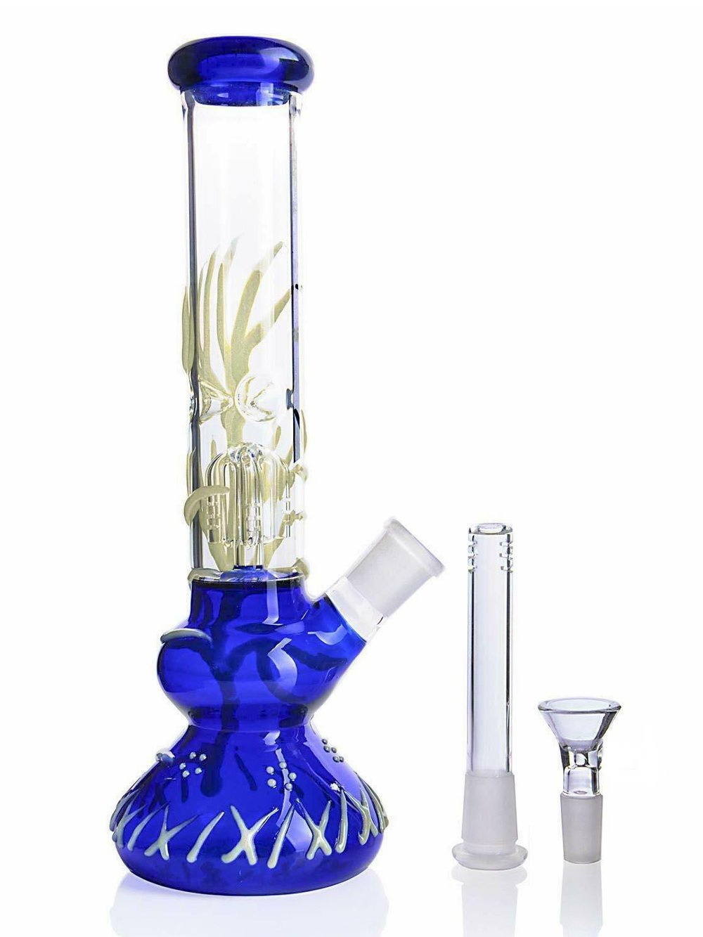 Glow In The Dark Fat Buddha Glass