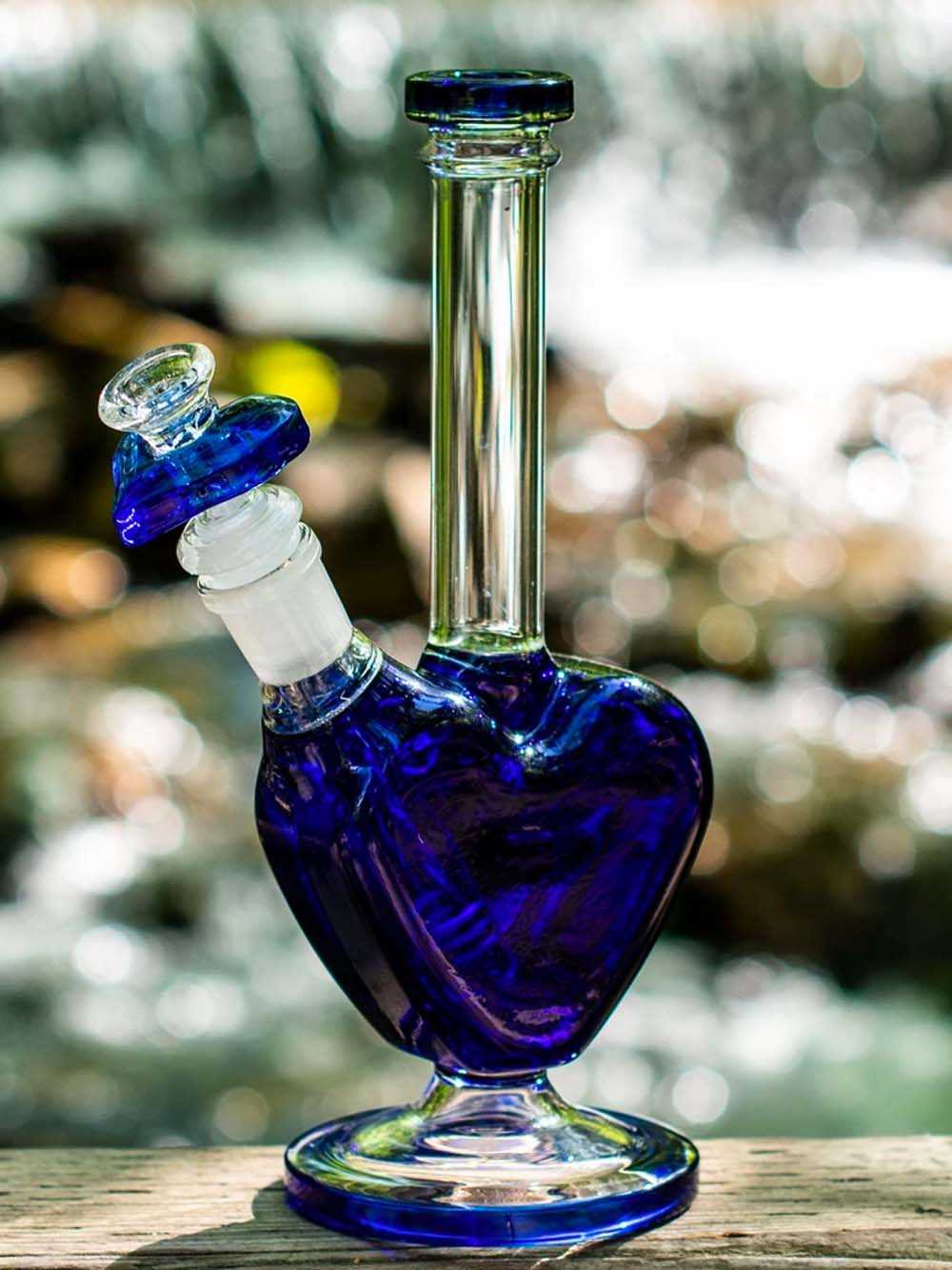Fat Buddha Glass Bong Heart Bong
