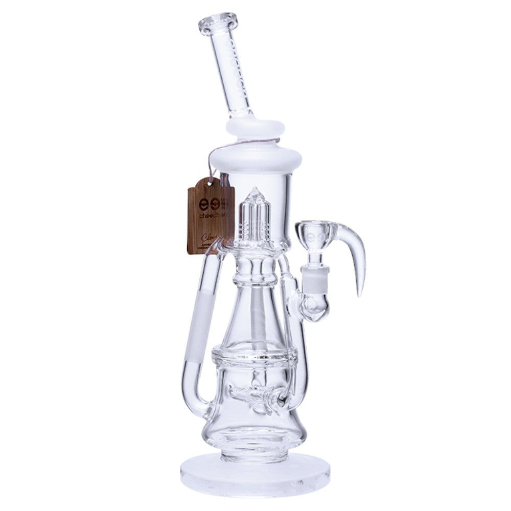 Cheech Glass Bong Inline Tree Recycler Bong