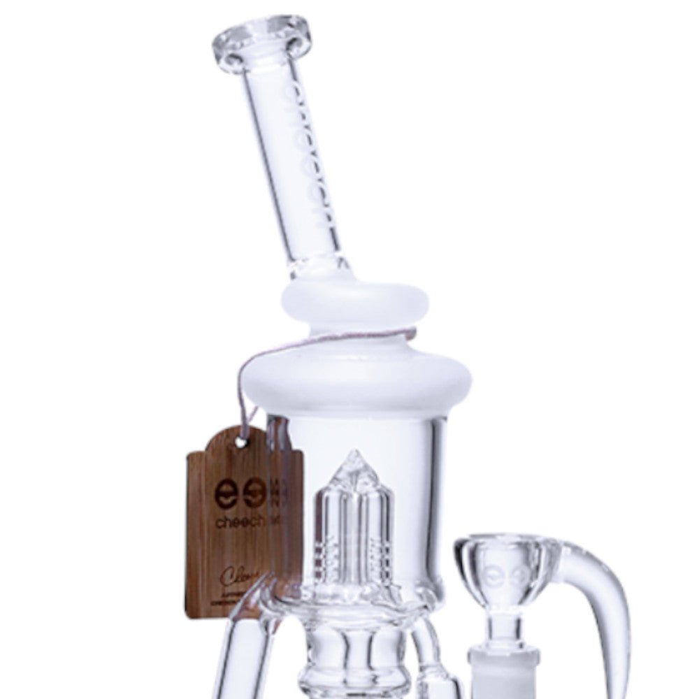 Cheech Glass Bong Inline Tree Recycler Bong