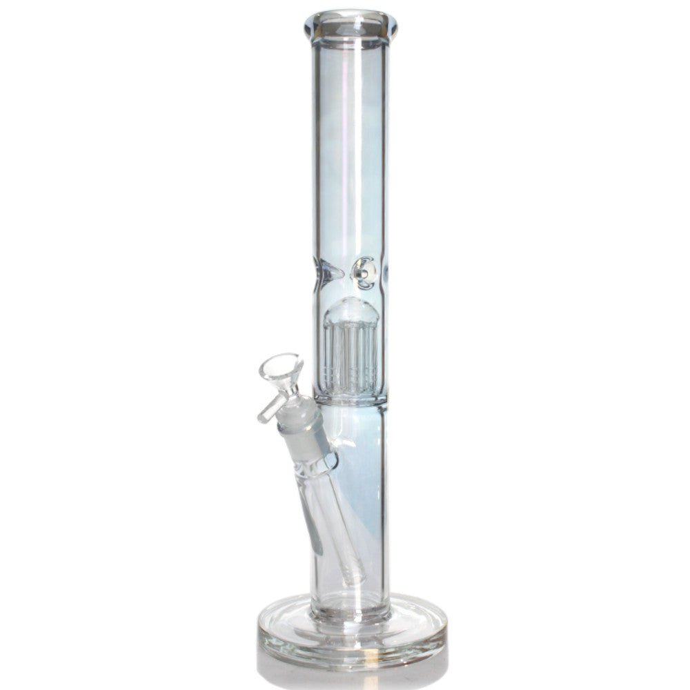 Fat Buddha Glass Bong Iridescent Tree Perc Bong