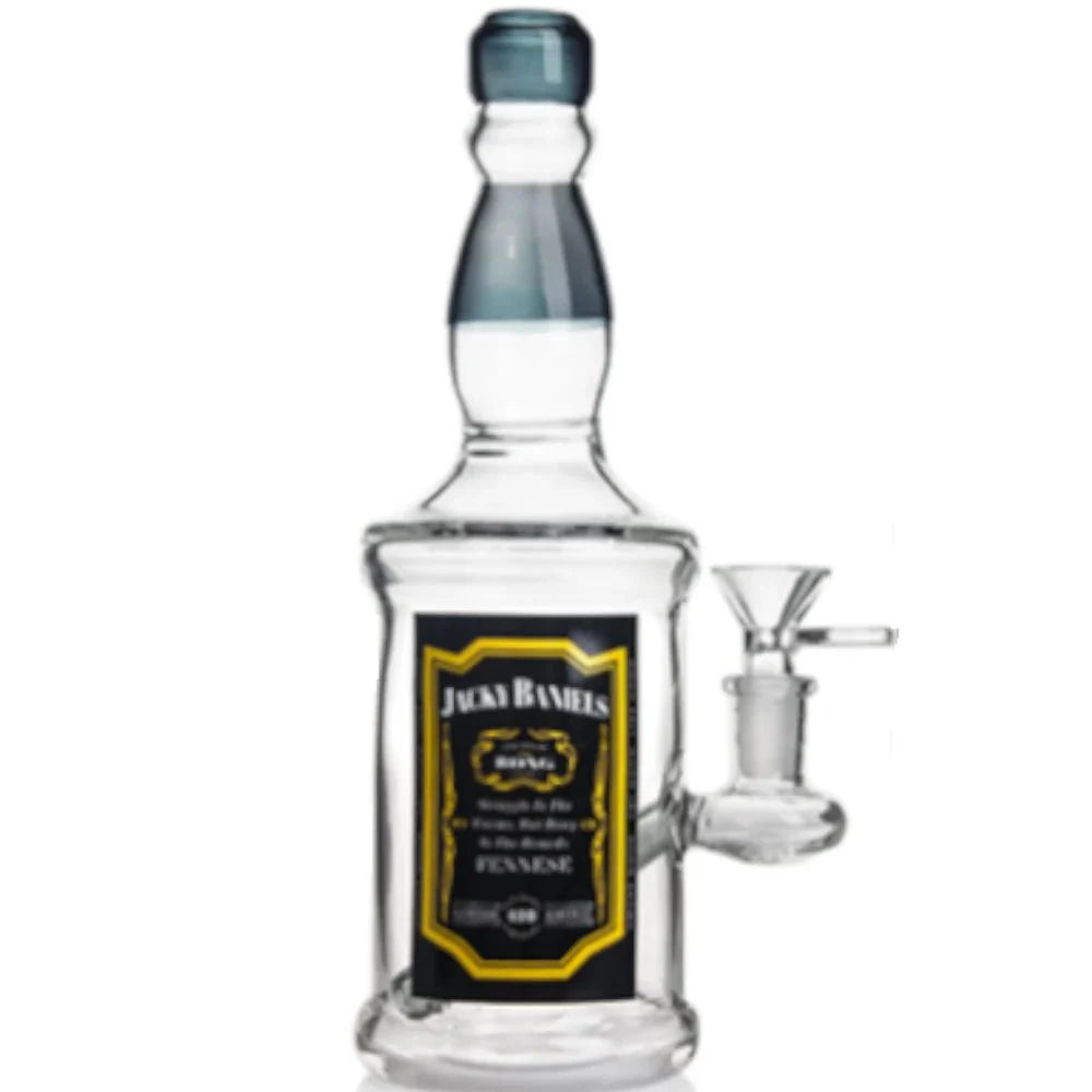 Fat Buddha Glass Bong Jack Liquor Bottle Bong