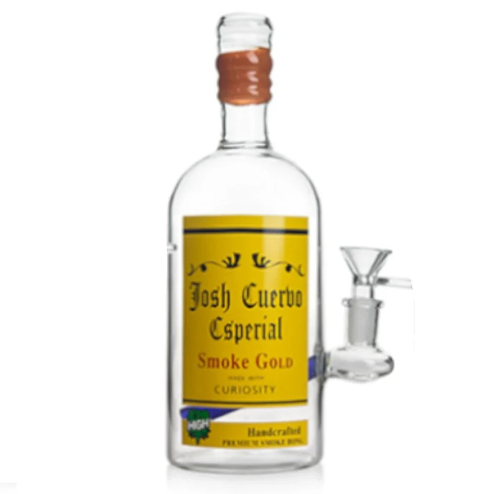 Fat Buddha Glass Bong Jose Cuervo Liquor Bottle Bong
