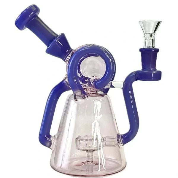 Fat Buddha Glass Bong Leia Recycler Bong