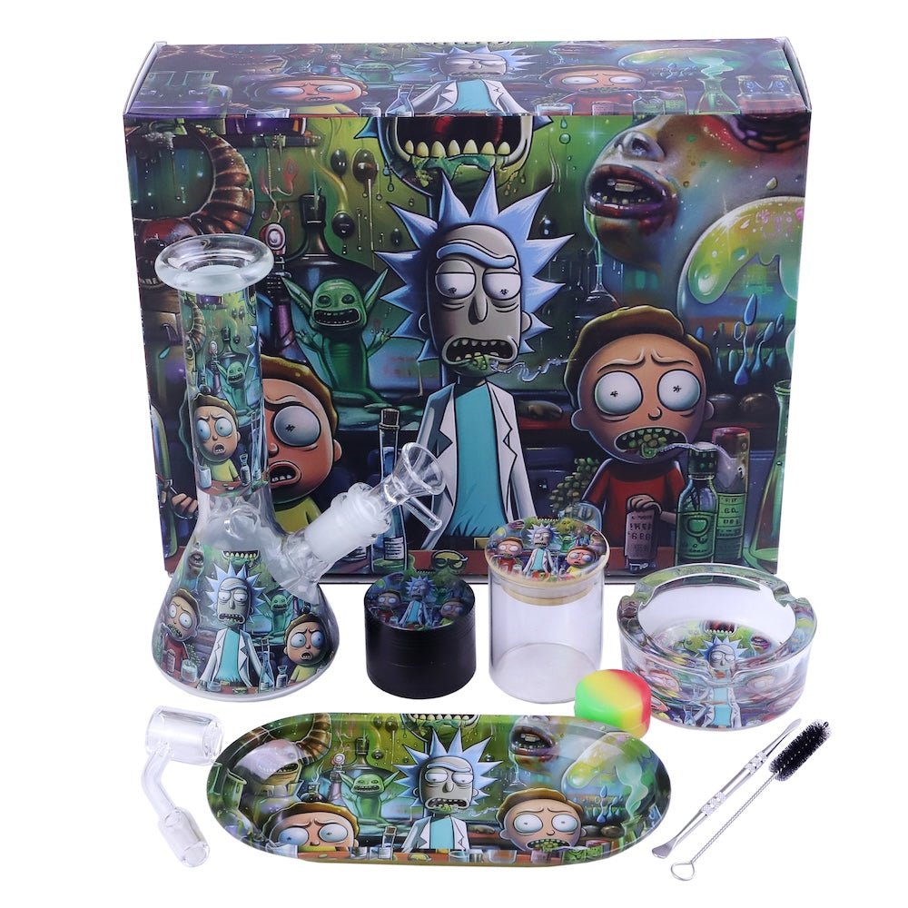 HITTN Bong Mad Scientist Smoking Gift Set