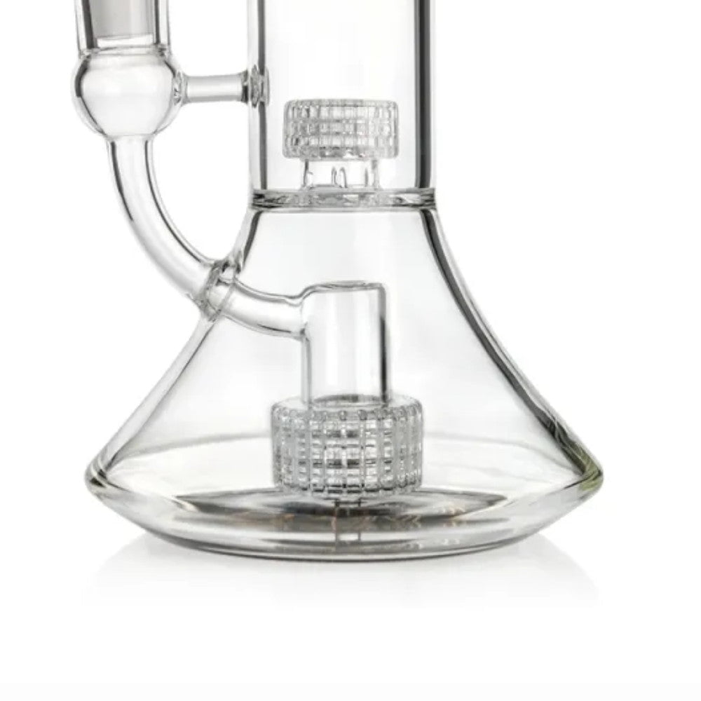 Fat Buddha Glass Bong Matrix Beaker Water Pipe