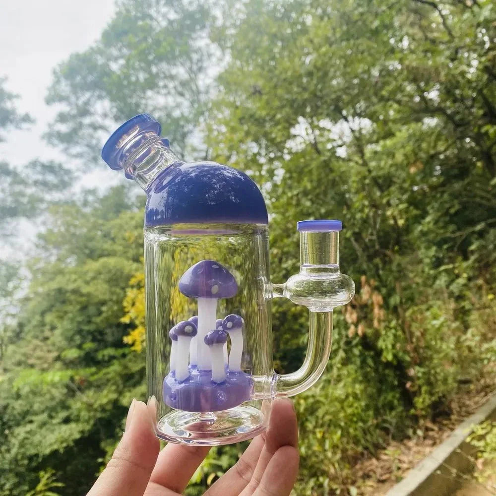 Fat Buddha Glass Bong Mini Mushroom Bong