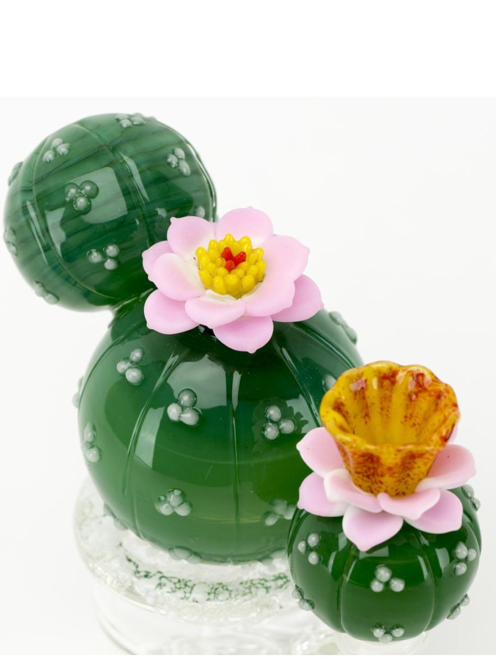 Peyote Mini Rig Bong Fat Buddha Glass