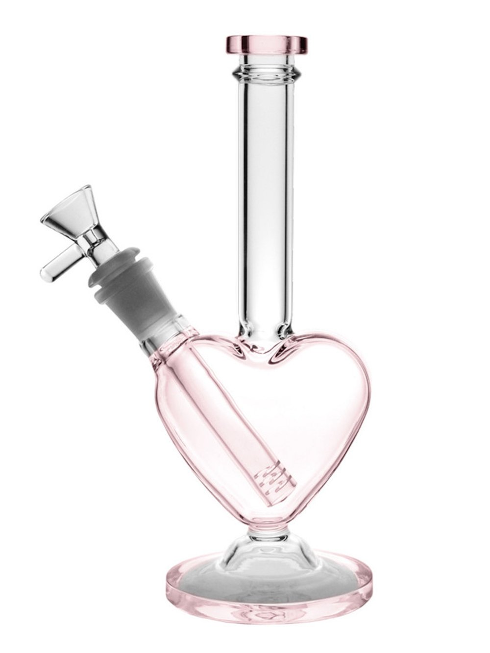 Heart Bong Fat Buddha Glass