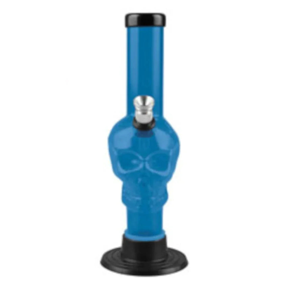 Fat Buddha Glass Bong Plastic Skull Bong