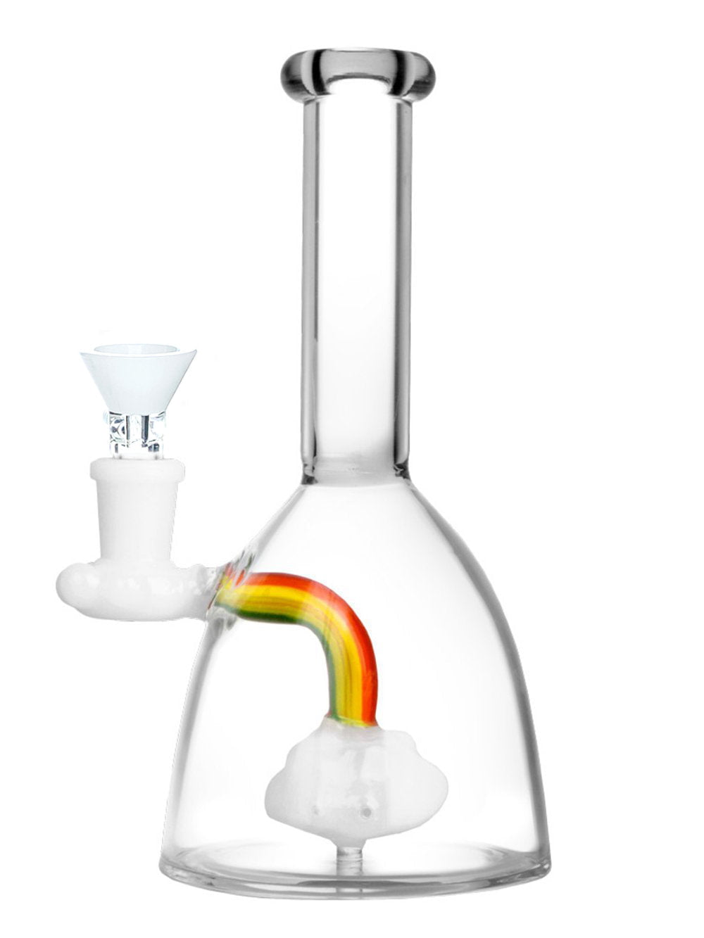 Fat Buddha Glass Bong Rainbow Bong