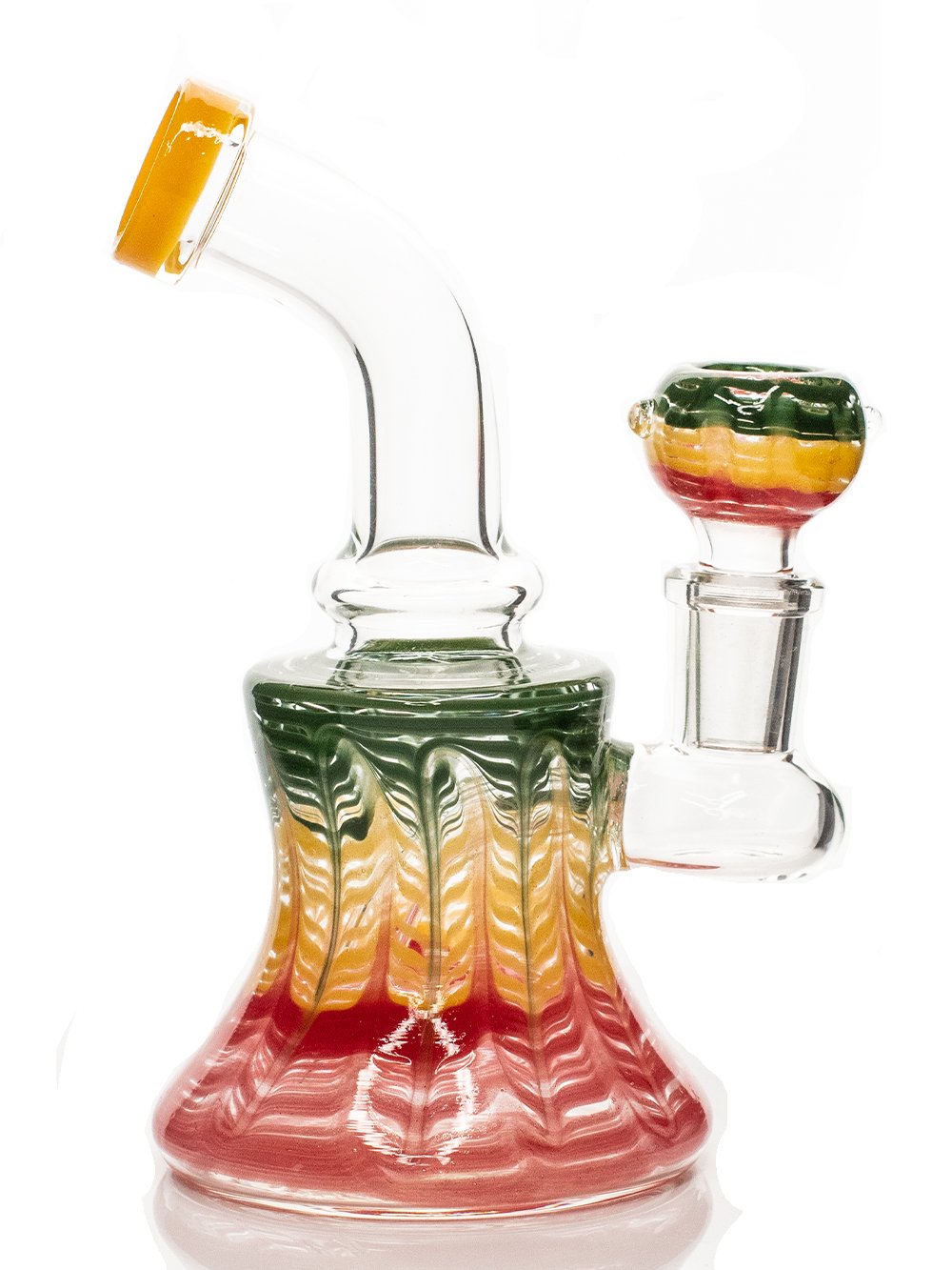 Wrap Rake Bong Fat Buddha Glass