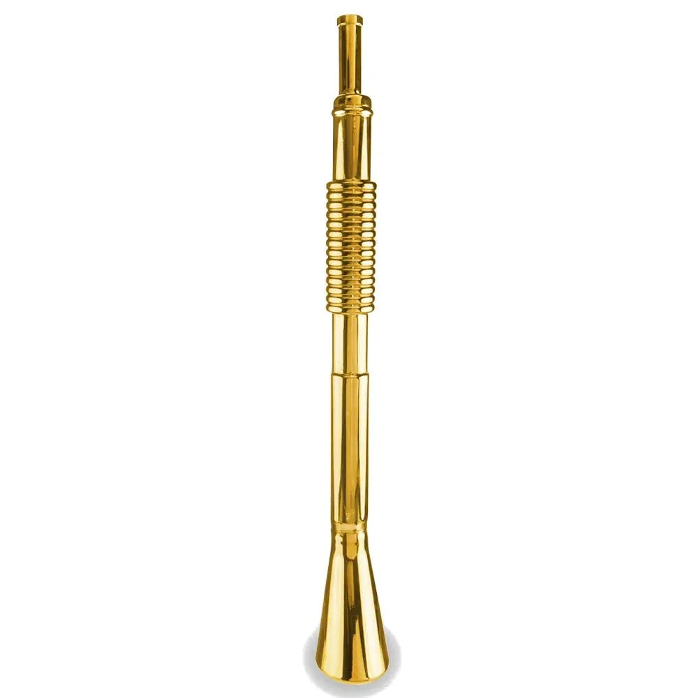 Biohazard Bong Shotgun Bong with Wood Base