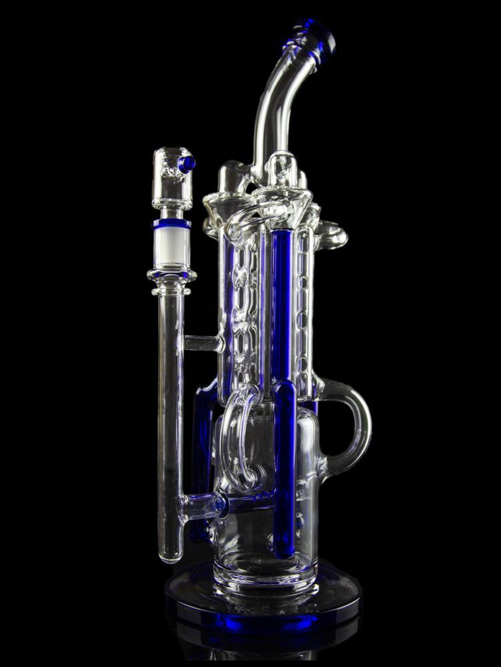 Space Station Recycler Bong Fat Buddha Glass