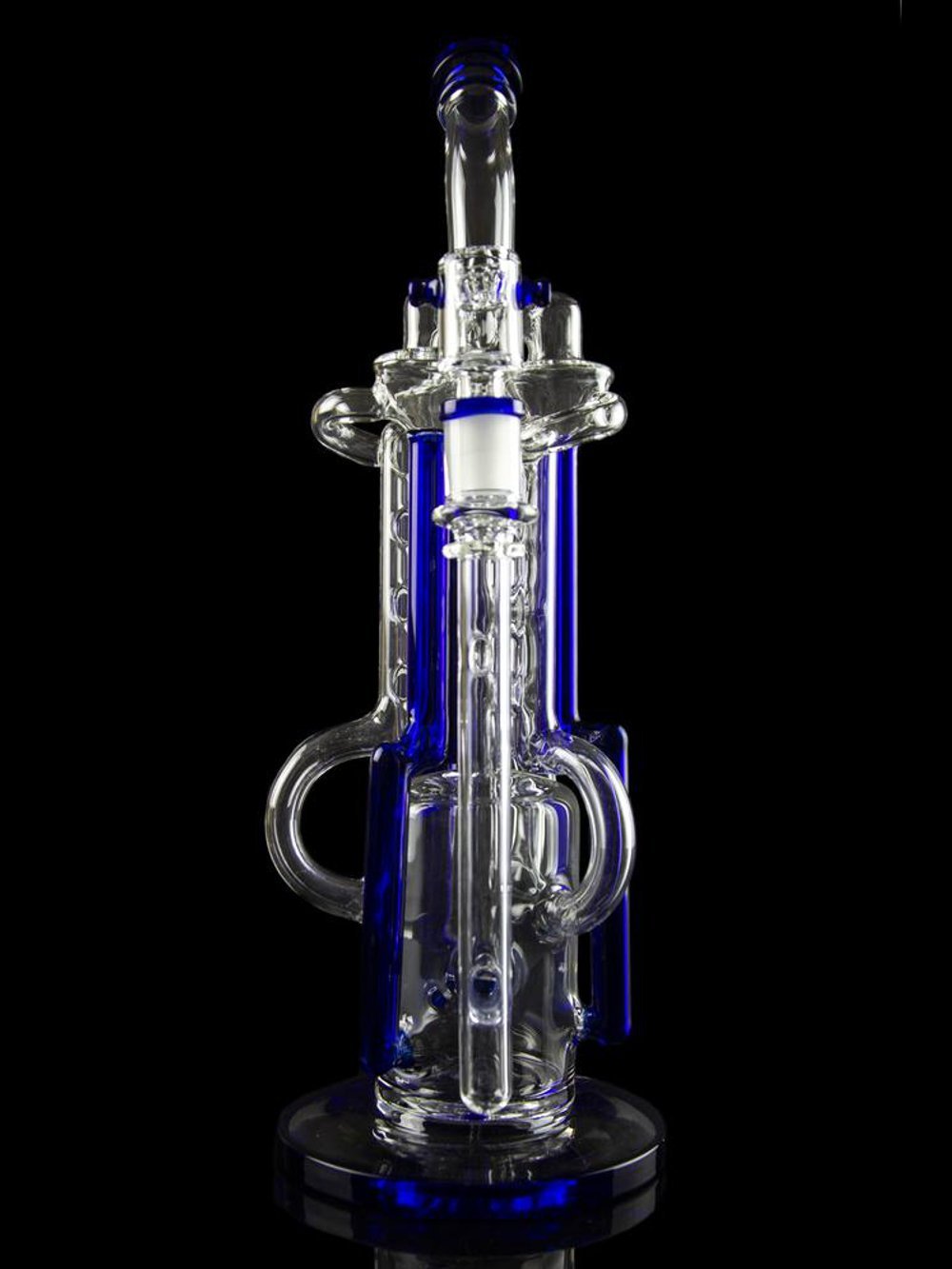 Space Station Recycler Bong Fat Buddha Glass
